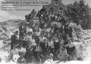 CORO DE CANTORES Y CATEQUISTAS EN ESCURSION VIRGEN DE LA CABEZA EN ANDUJAR